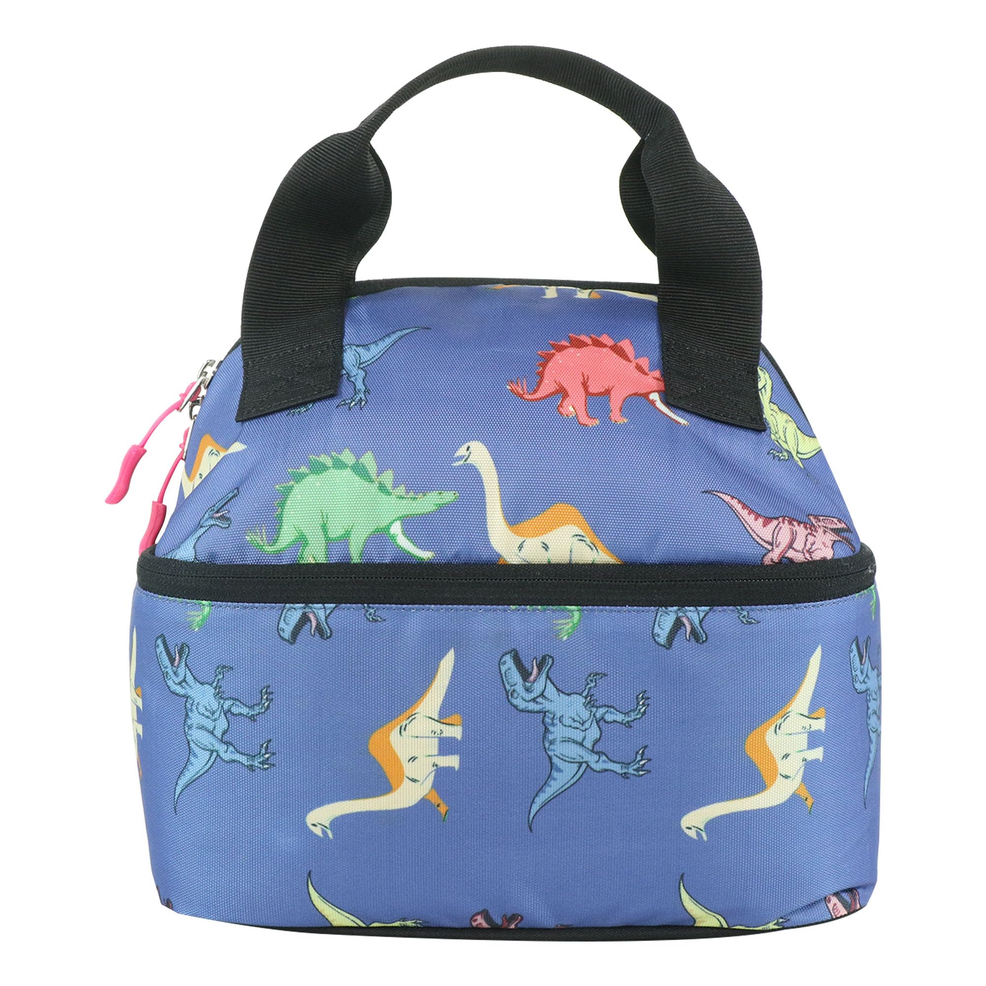 Smily Kiddos | Double Decker Lunch Bag Dino Theme - Blue | Kids & School Lunch Bag | Lunch Bag for Kids | Lunch Bag for School | Comes with 2 Main Compartment LxWxH :25.5 X 17 X 20 CM (B0D4LWHYKN) Amazon Price History, Amazon Price Tracker