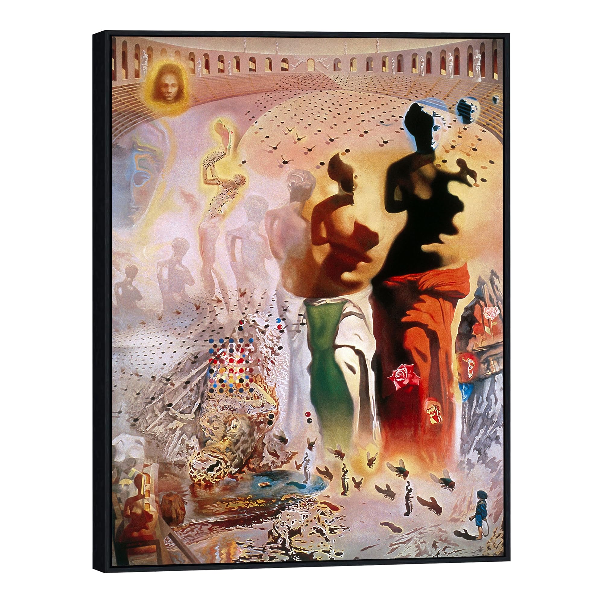 Amazon.com: INVIN ART Framed Canvas Giclee Print Art The