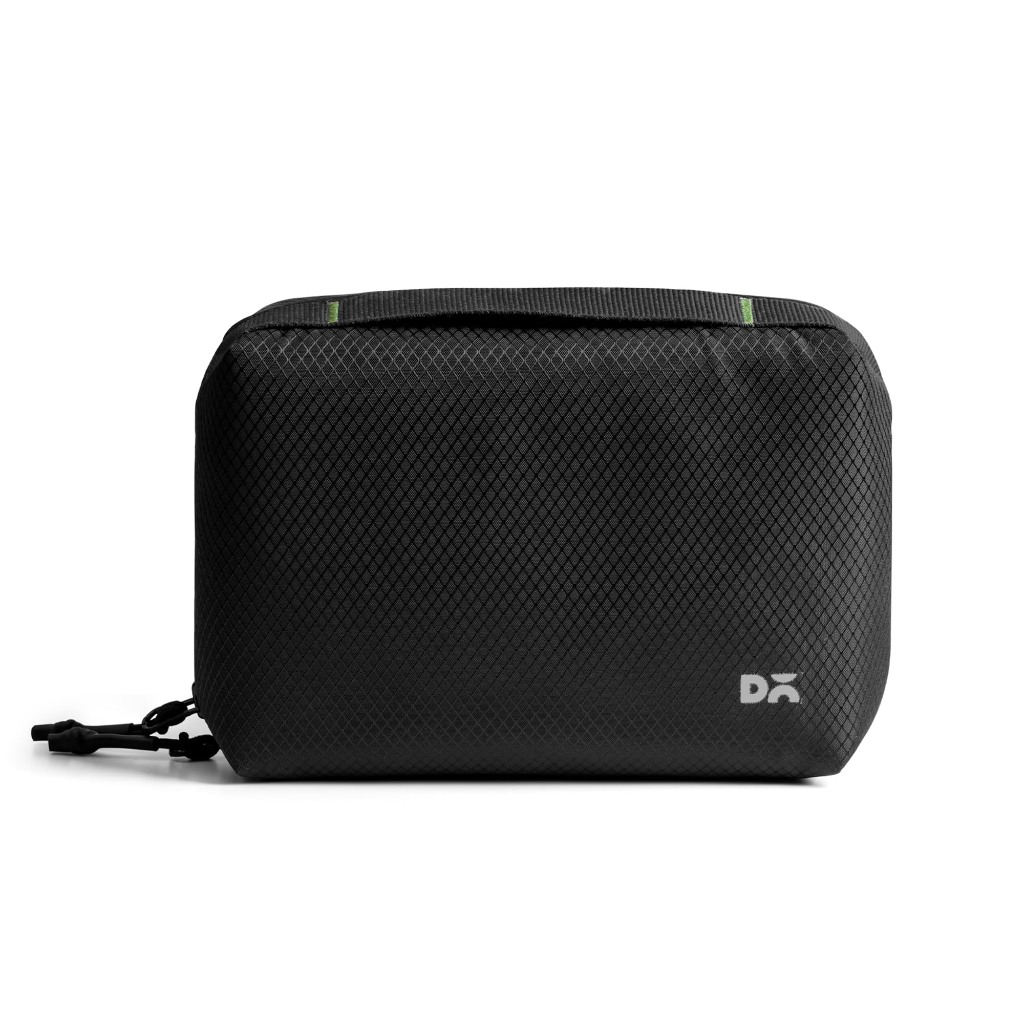 DailyObjects Vault Tech Electronic Accessories Bag|Portable Gadget Organiser Case|Storage Organizer Bag for Cable Cord Drive Chargers Adapters&Power Bank|Multiple Slip Pockets|Zipper Closure,Black