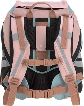 Lassig Unique School Set, One Size, Pink/Blue/Black, One Size, School Set