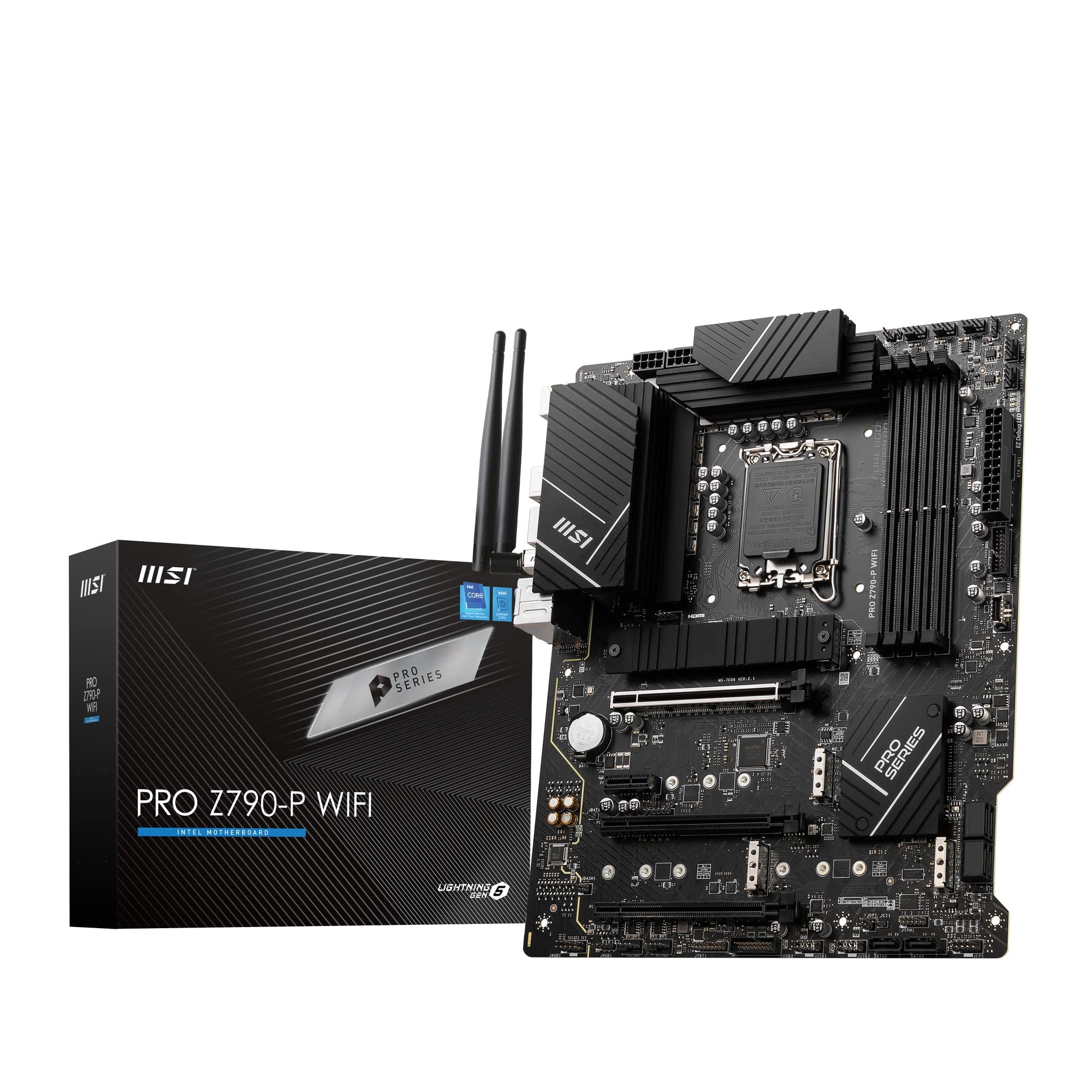 Amazon | 【セット買い】MSI マザーボード PRO Z790-P WIFI INTEL 第12 