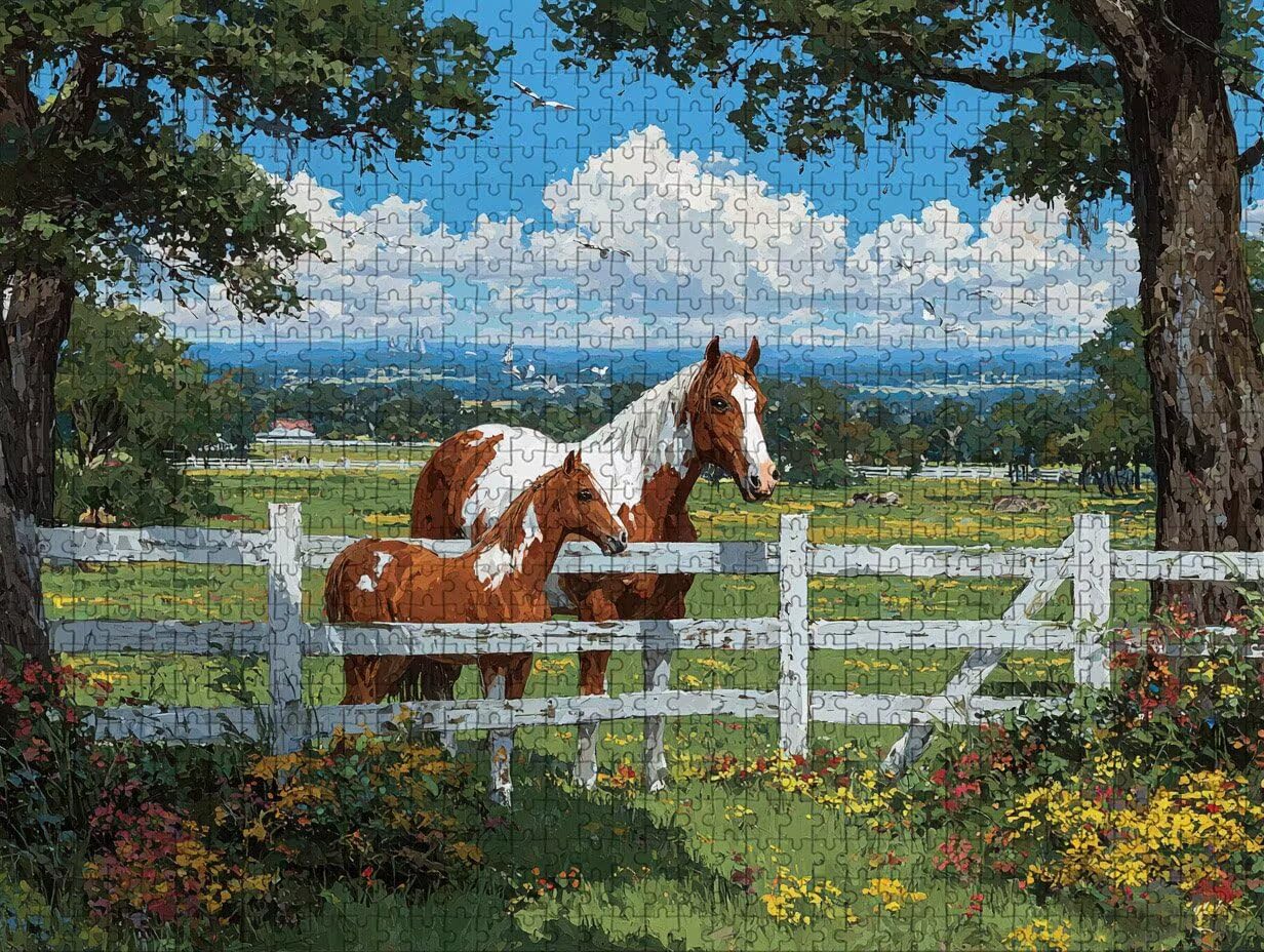 Puzzle 2000 elementów dla dorosłych koni, drewniane puzzle, 99 x 70 cm, dla mężczyzn, kobiet, starszych, seniorów, części, ściśle do siebie pasują, dekompresja, dekoracja ścienna, prezenty dla