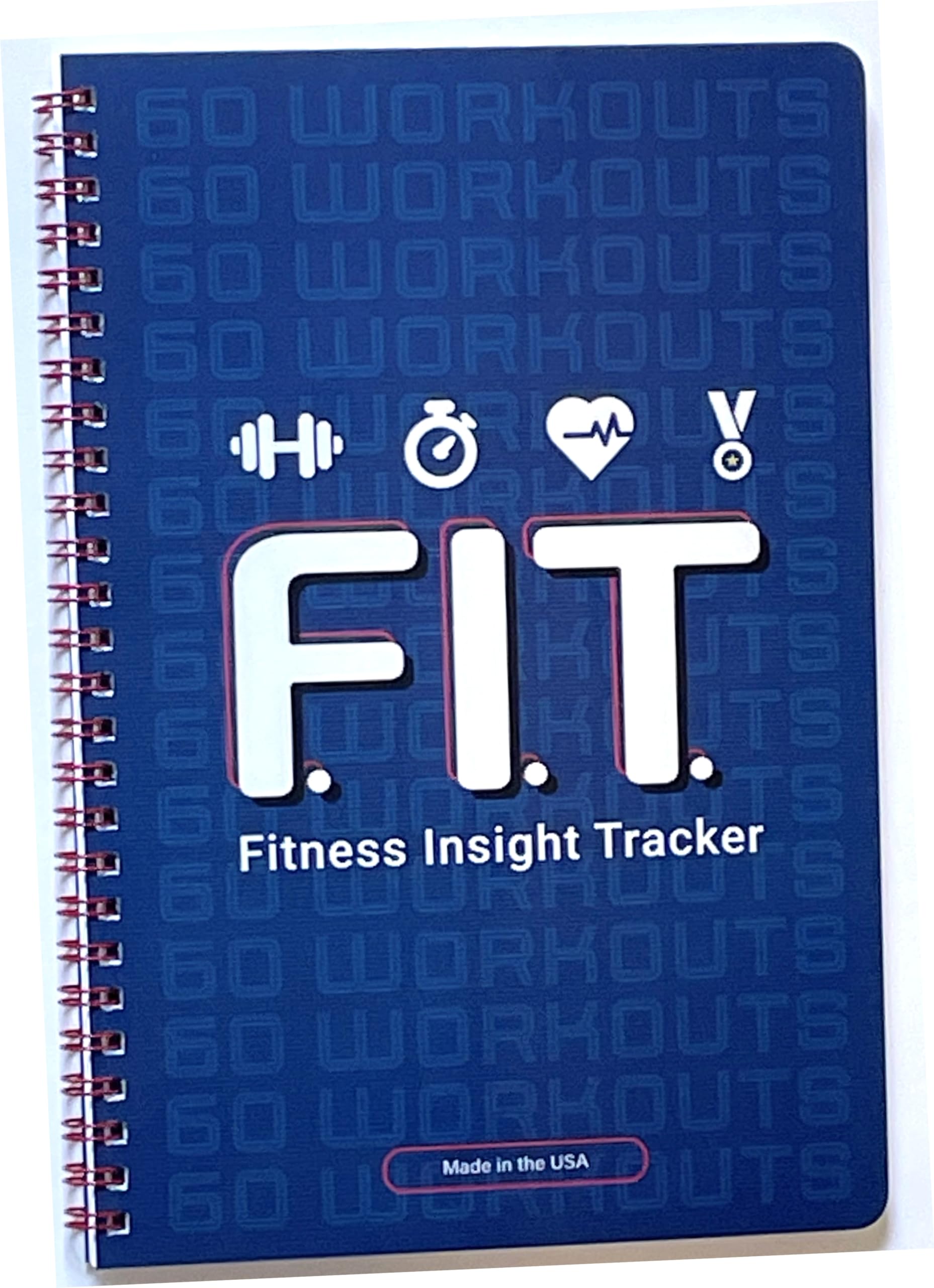 Premium Workout Journal & Exercise Log Book for Men & Women