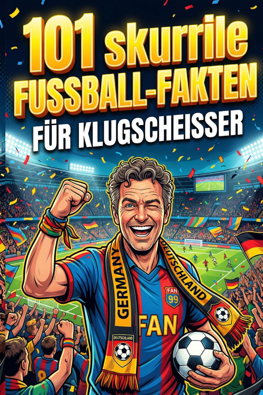 101 skurrile Fussballfakten für Klugscheisser: Unnützes Wissen & skurrile Geschichten