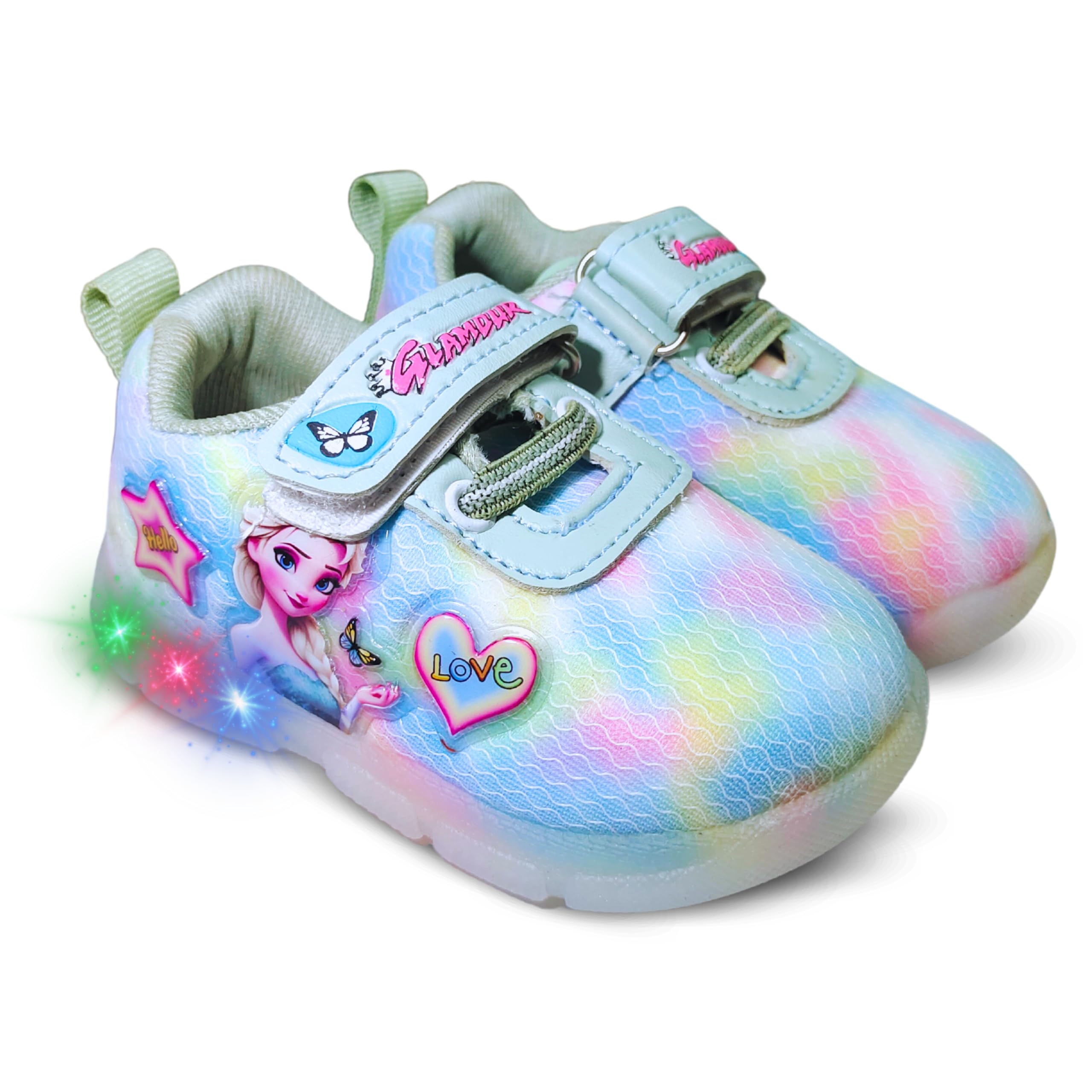FootStation Kids Colorful & Playful Girls Sneakers (Pista, UK Footwear Size System, Toddler, Women, Age Range, Medium, 15 Months, 18 Months) (B0DG5VSWQR) Amazon Price History, Amazon Price Tracker
