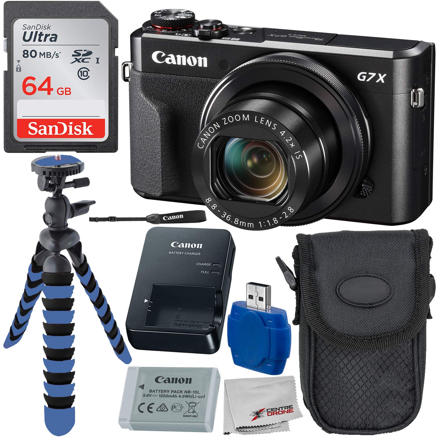 Amazon Canada: Canon PowerShot G7 X Mark II Digital Camera Starter