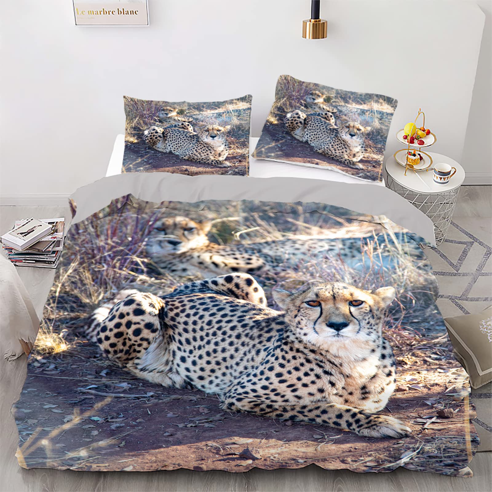 Housse de couette 140x200 fille idéale pour créer un cocon douillet gris