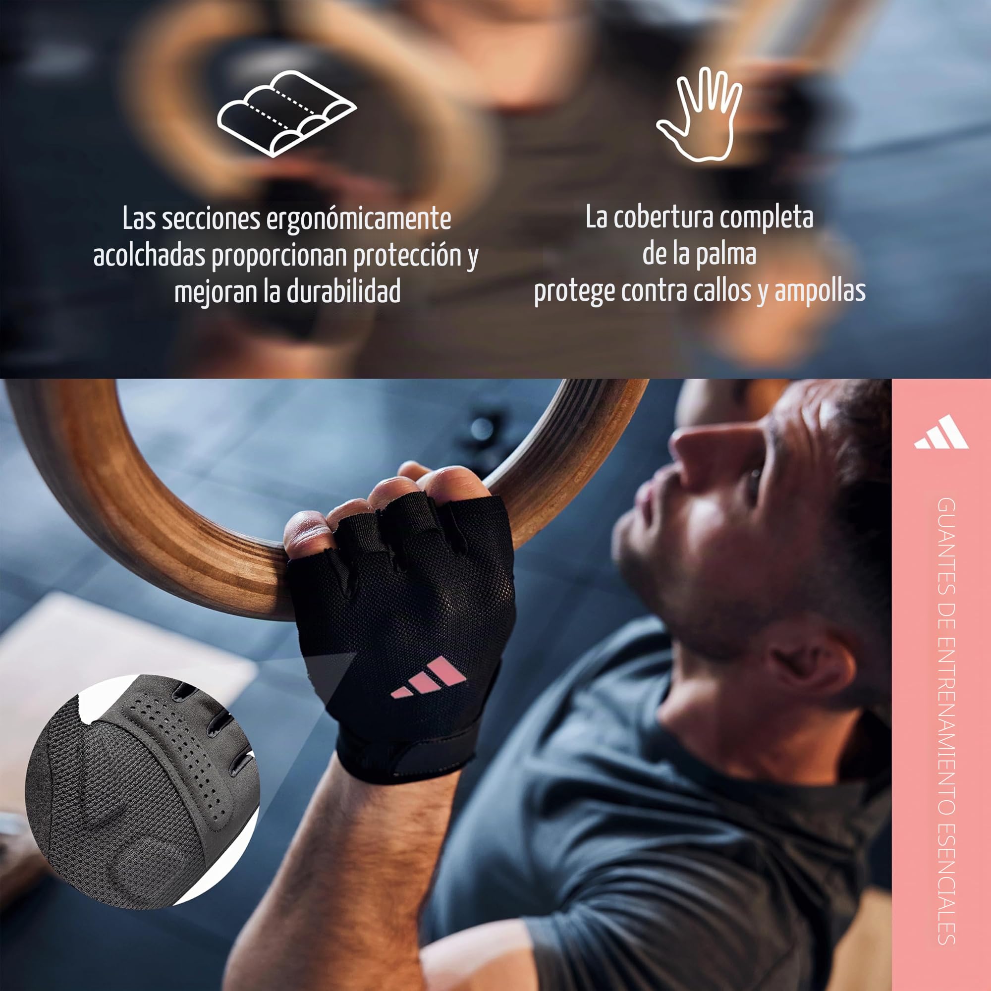 adidas Unisex – Guantes de Entrenamiento Esenciales para Adultos