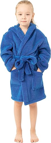 Vista 4 de BC BARE COTTON Bata de microfibra con capucha para niños