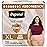 Depend Silhouette Adult Diapers, Incontinence & Postpartum Bladder Leak Underwear for Women, Maximum Absorbency, Extra Large, Pink, 18 Count, Packaging May Vary