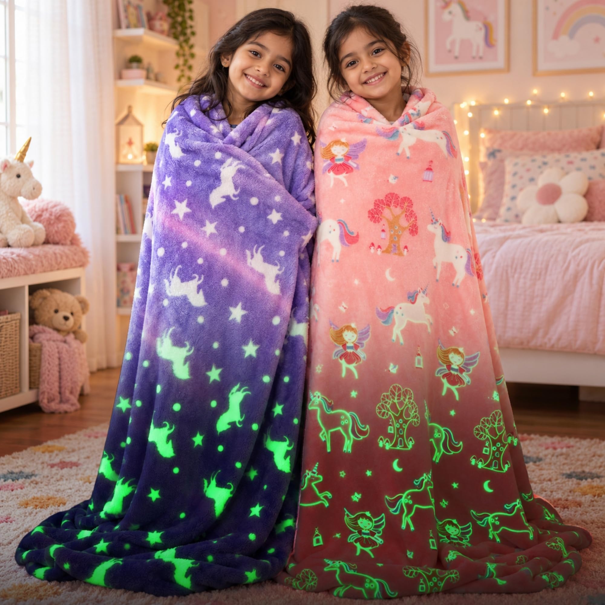 Glow in the Dark Kids Blanket - Famyo GlowMaxx -20
