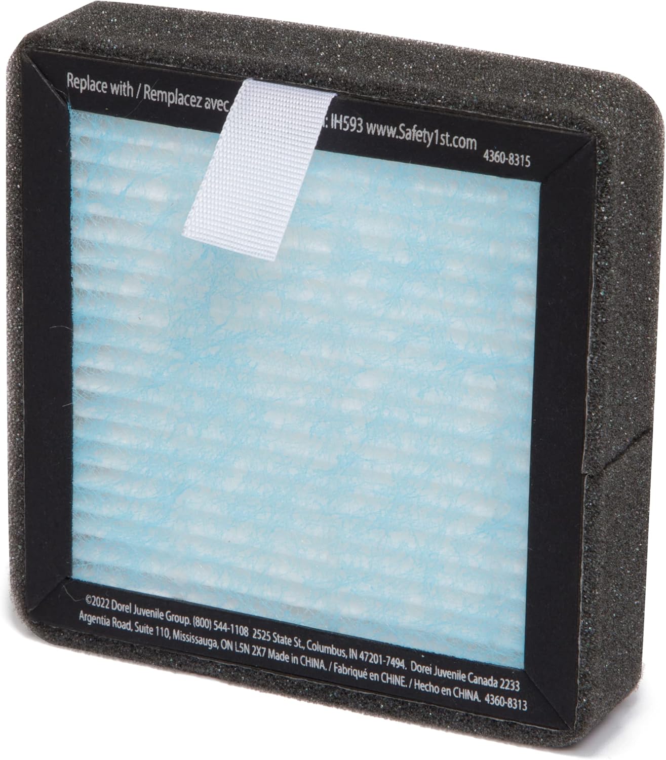 Safety 1st True HEPA Replacement (1Pk) Air Purifier Filter, White Safety 1st True HEPA Replacement (1Pk) Air Purifier Filter, White