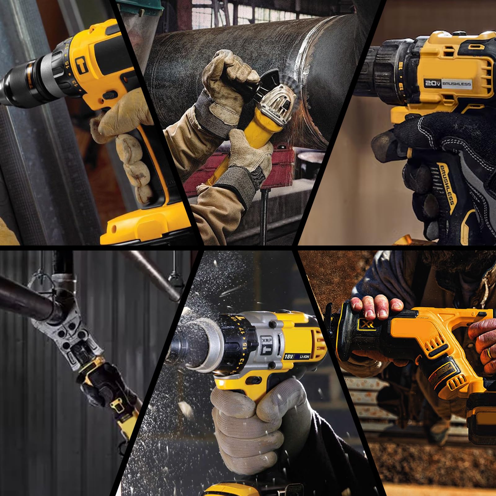 2 Piezas 5.0Ah Repuesto para Dewalt Batería 18V + 3A Cargador para Dewalt Cargador 10.8V- 20V con batería DCB200 DCB200-2 DCB204 DCB120 DCB127 con Indicadora LED