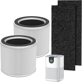 VEWIOR Official ClearAir-A12 True HEPA Air Purifier Washable Filter(2 Pcs)