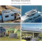 Callsun N-Type 16BB 200 Watt Solar Panel, 2×100W Solar Panels, 25% High Efficiency Monocrystalline PV Module,Compact Space-Saving for RV, Van, Marine, Cabin & Off-Grid 12/24VSystems - 8