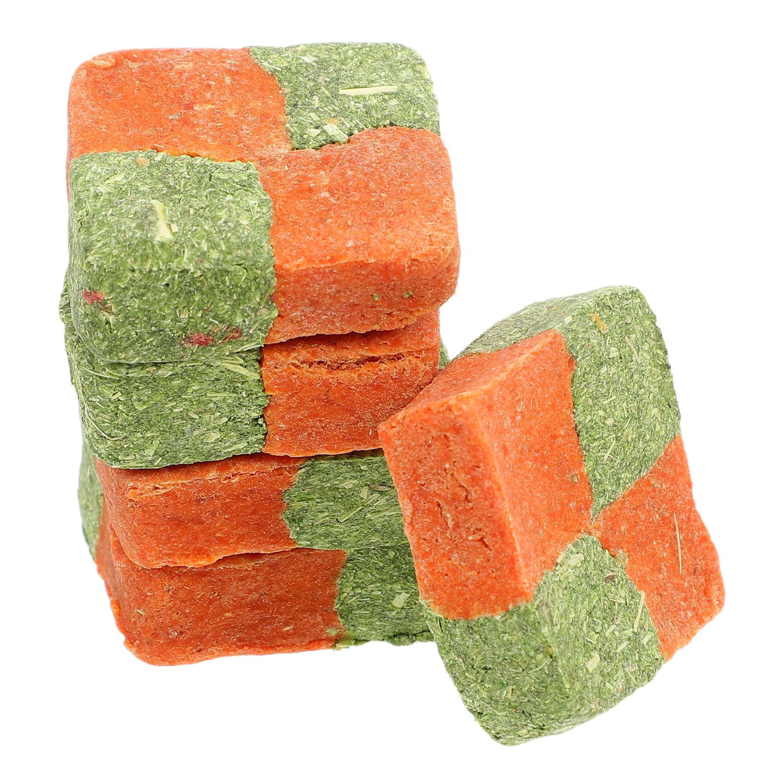 ULTECHNOVO 5Pcs Timothy Hay Molar Chew Natural Dental Snacks for Small Pets Such As Rabbit Hamster Guinea Pig