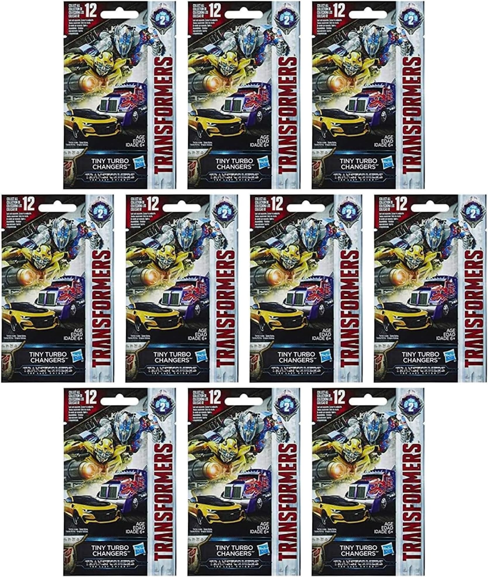 Transformers Tiny Turbo Changers Series 2 Blind Bag Party Favour Pack of 10