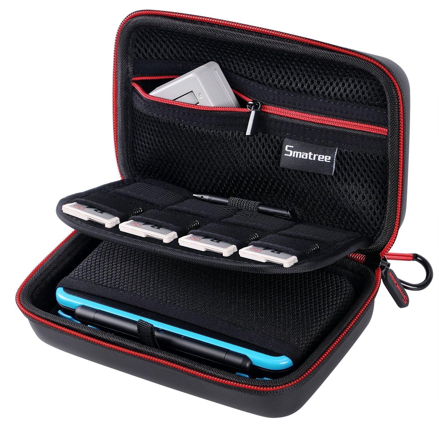 Smatree Étui de Transport pour Nouveau Nintendo 3DS XL/ 2DS XL, Étui de Voyage de Protection Rigide pour Nintendo 3DS/ Nintendo New 3DS XL Housse