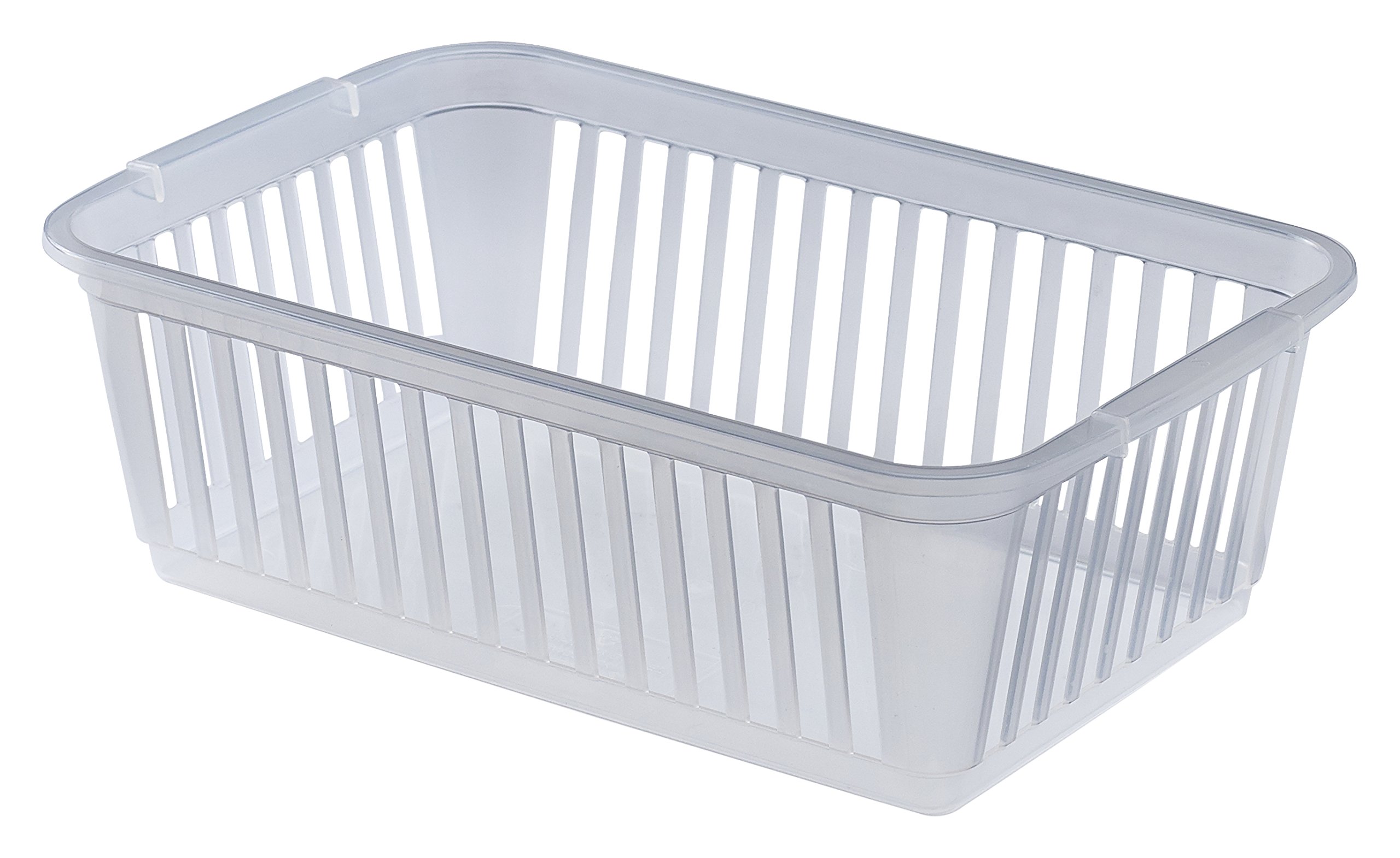 Whitefurze Handy Basket, Plastic, Natural, 25 cm