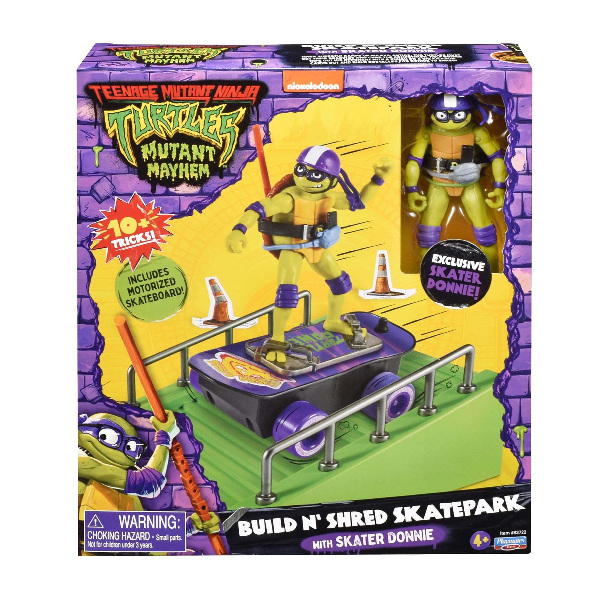 Teenage Mutant Ninja Turtles Monopatín Donatello, Exclusivo de Amazon