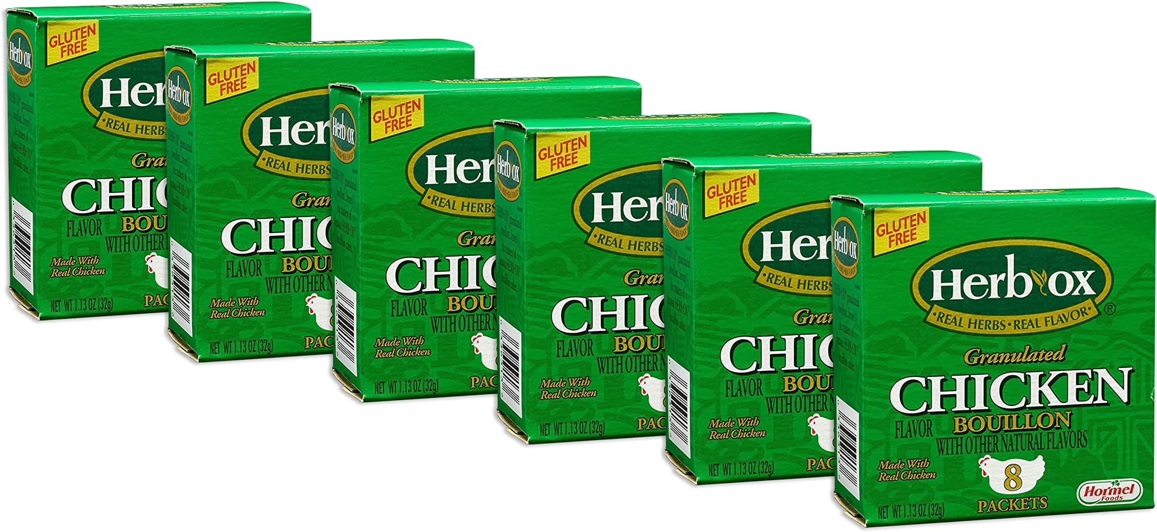 HerbOx Bouillon Packets Chicken Instant Broth & Seasoning