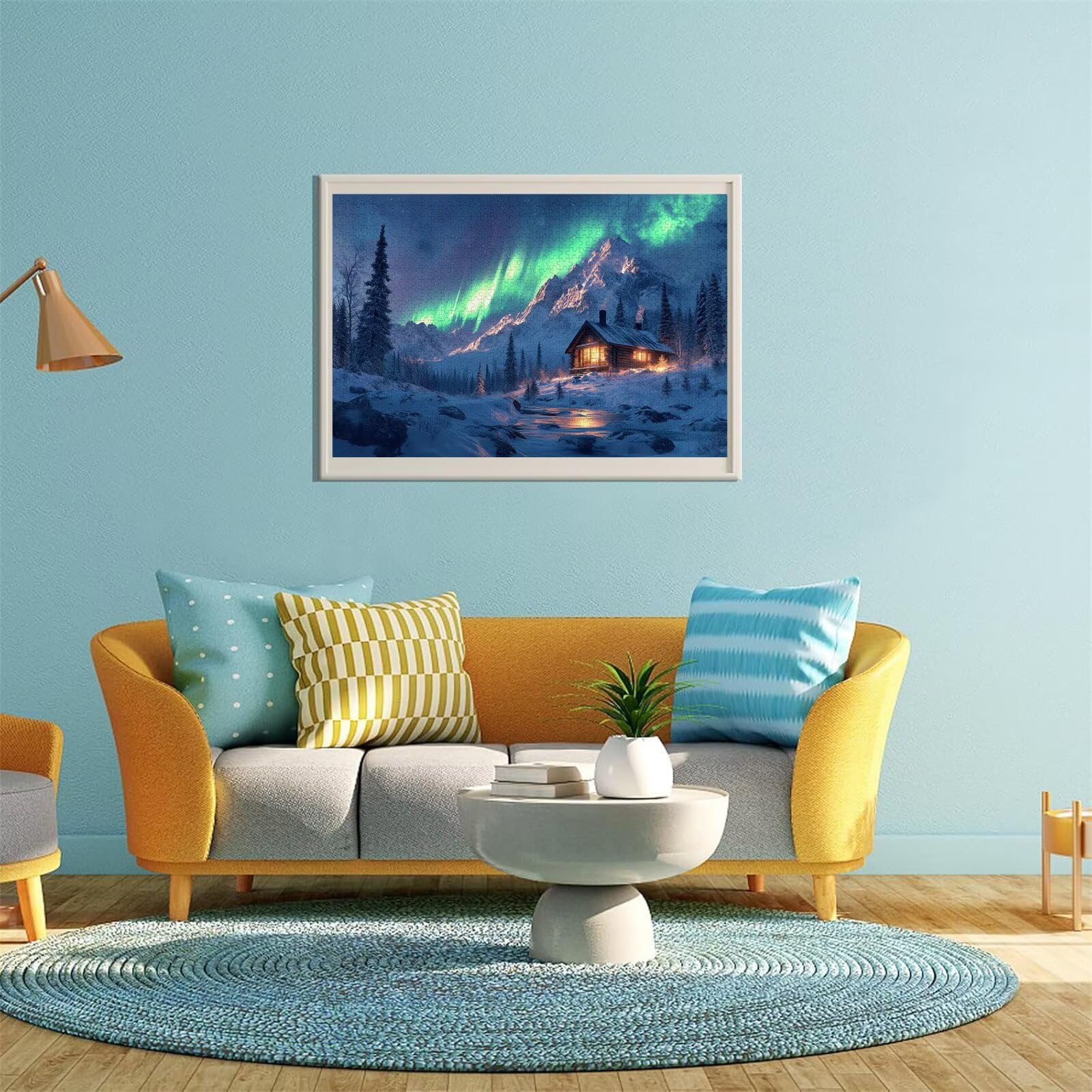 Puzzle Erwachsene 3000 Teile Aurora Sternenhimmel Educa Jigsaw für Kinder ab 8 Jahren Mädchen Jungen, Erwachsene Impossible Klassische Puzzles, Anspruchsvoll Spielspaß, Als Geschenke 81x122cm t-376