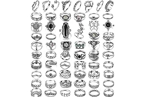 Vintage Silver Knuckle Rings Set for All