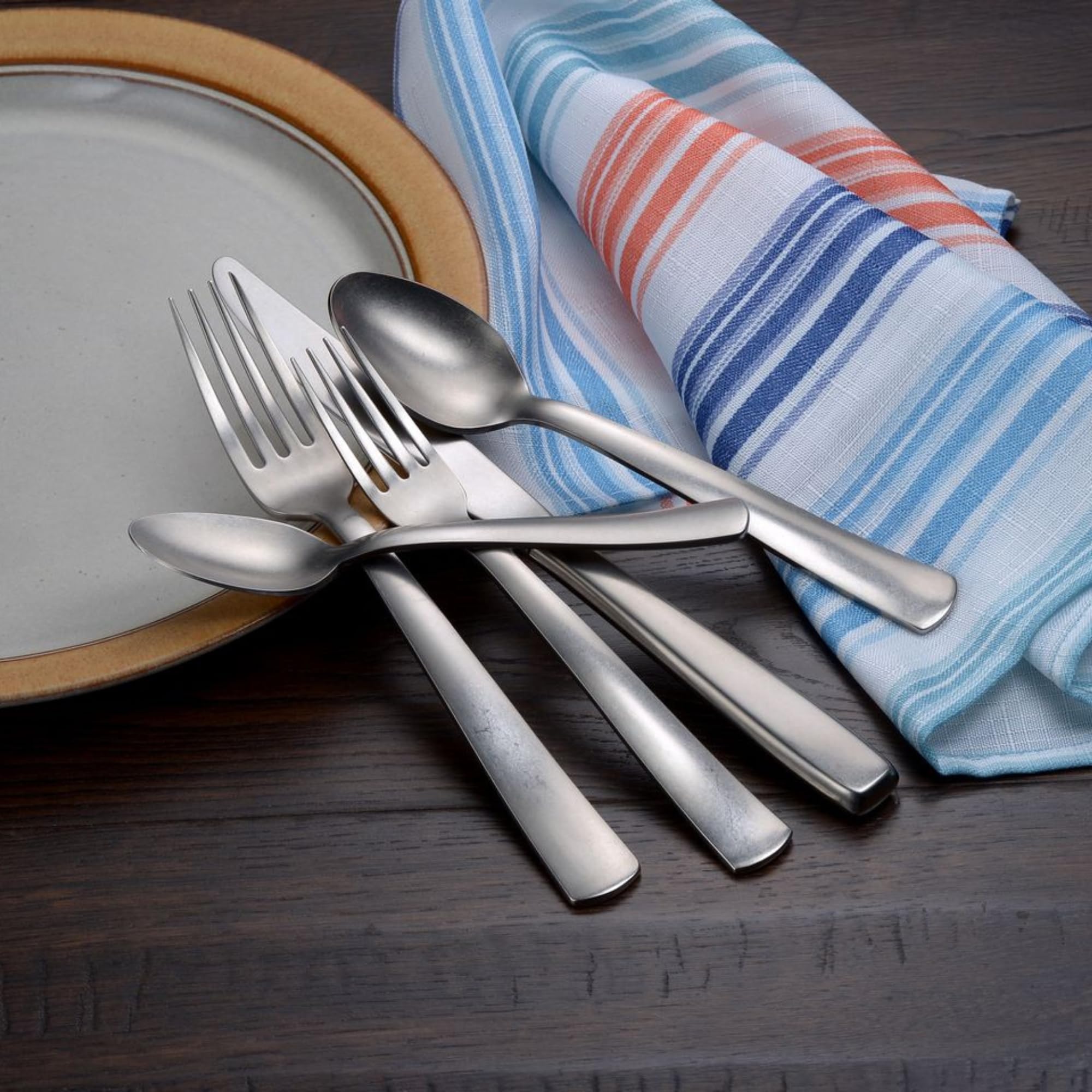Liberty Tabletop American Industrial 20pc Flatware Set