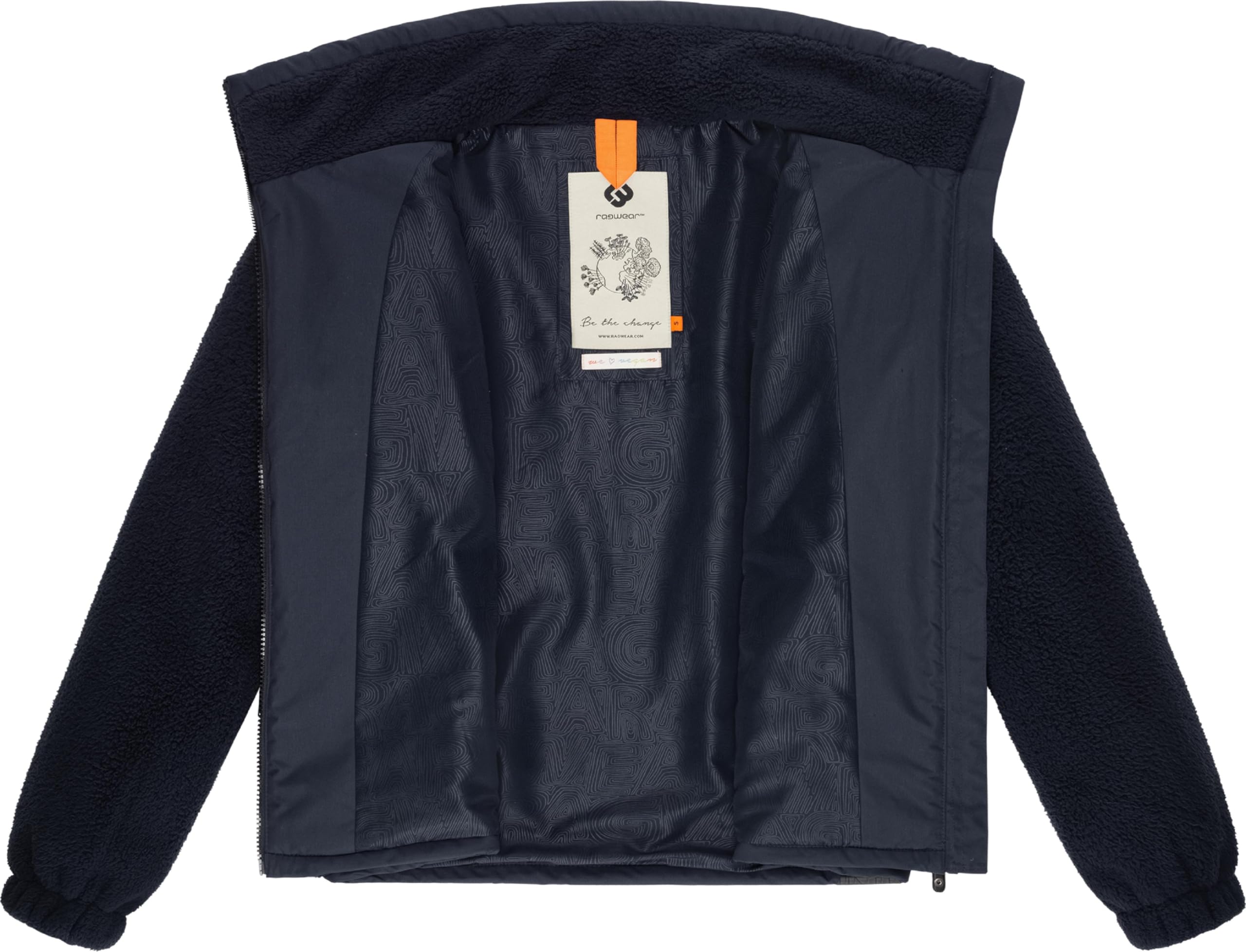 Ragwear Nordicka - Chaqueta de forro polar para mujer (talla XS-6XL)