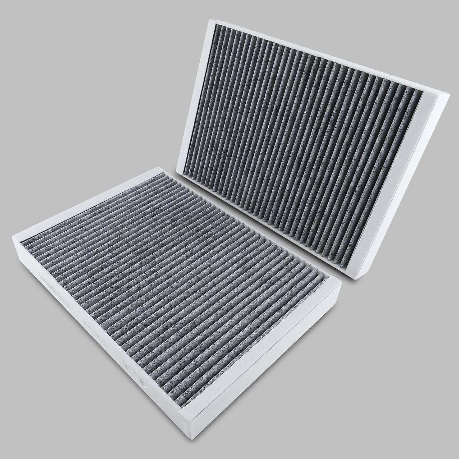 2pcs Activated Carbon Cabin Air Filter Set for Volvo XC60 (2018-2025), XC90 (2016-2025), S90 (2017-2025), S60 V60 (2019-2025), V90 Cross Country (2017-2025); Replace CF12155, 31407748