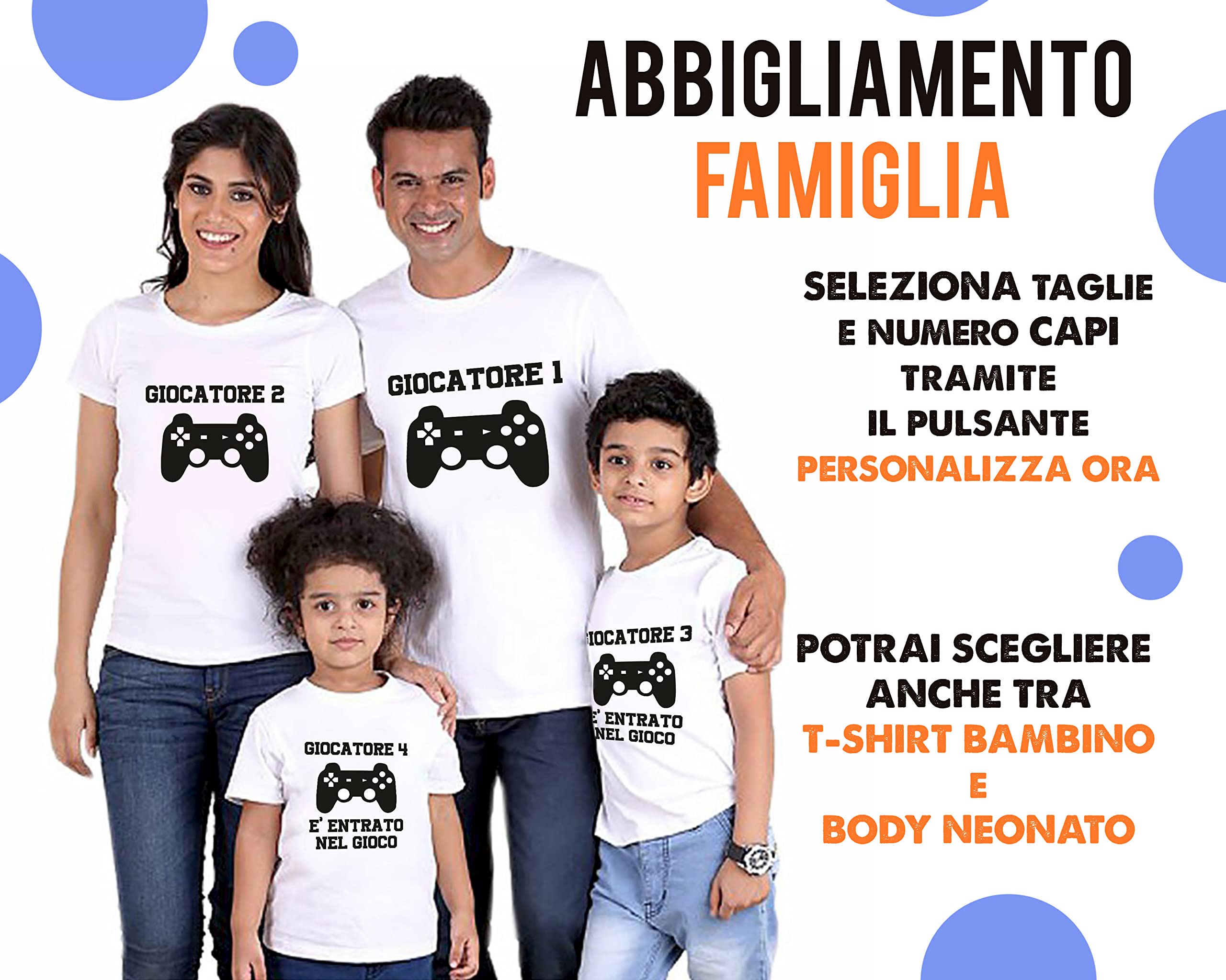 Puzzletee Tshirt Famiglia Maglietta Papà Mamma Tshirt Figlio Figlia Body Neonato uso quotidiano T-shirt Abbigliamento Coordinato famiglia