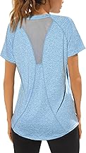 Women's Sports T-Shirt Short Sleeve T-Shirt Loose Quick Dry Mesh T-shirts Women Yoga Fitness Top Sportswear Workout Athletic