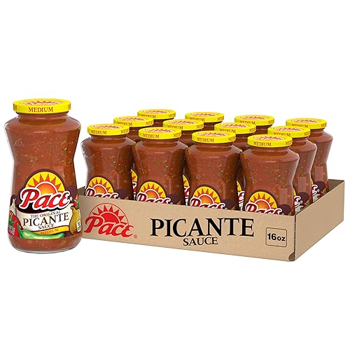 Pace Salsa Picante Mediana 16 oz paquete de 12