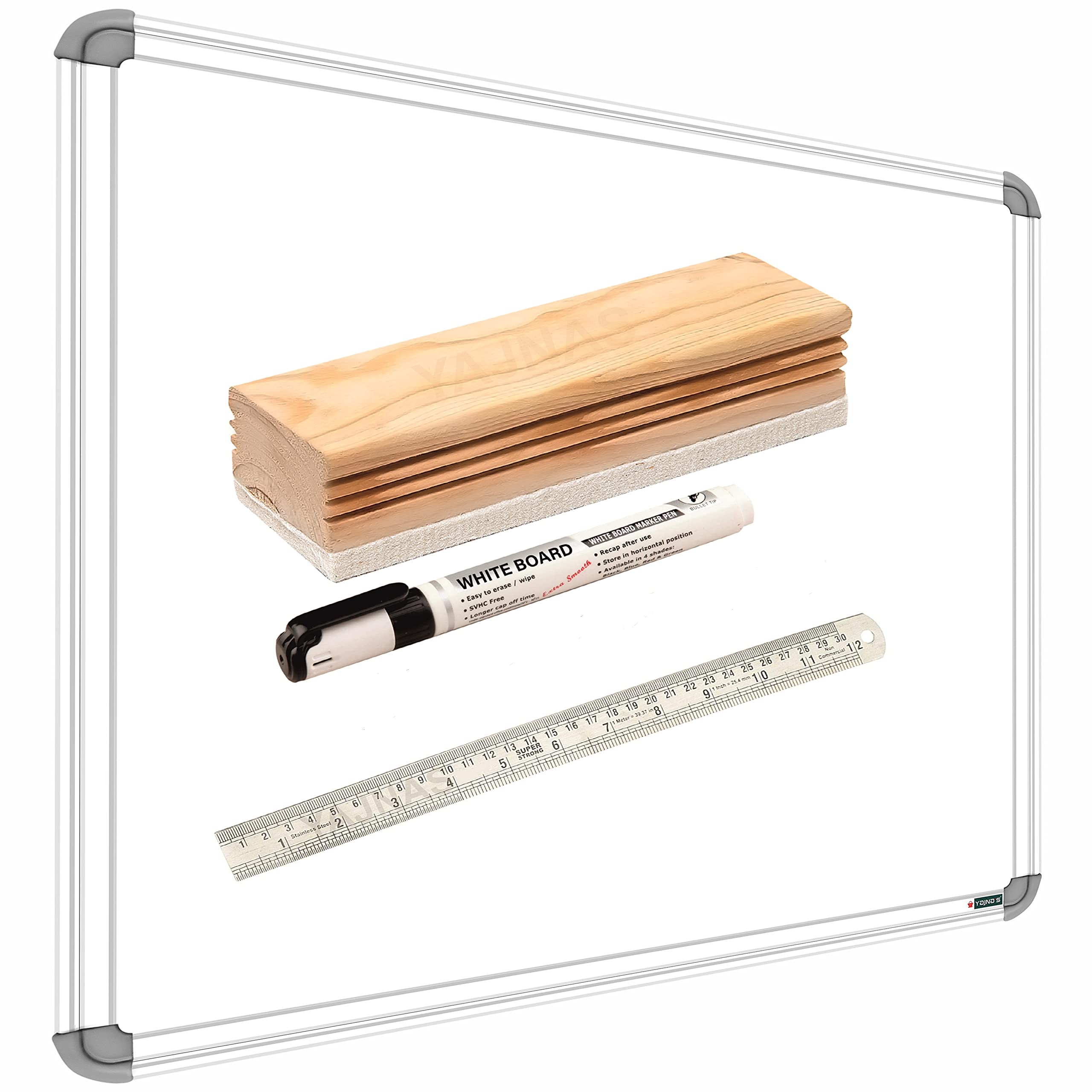 YAJNAS Magnetic Whiteboard - Portable Lapboard -27
