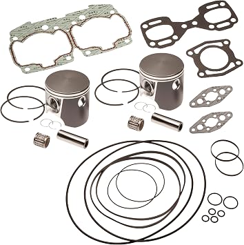 Top End Rebuild Piston Gasket Kit for SeaDoo 787 800 RFI GTX GSX GTI STD 82MM