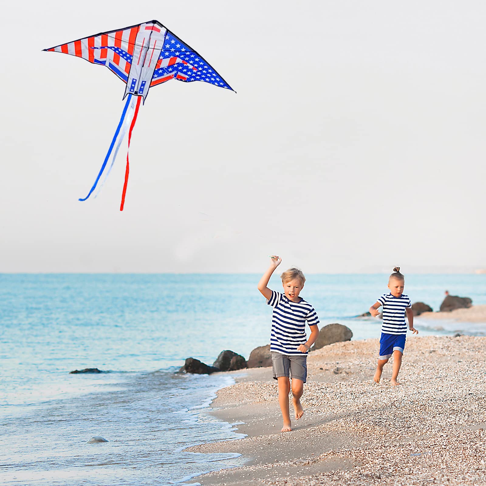 Pack De 2 Cometas Con Forma De Avión De Combate – Incluye Cuerda De 100 M Y Cola De 145 Cm, Ideales Para Niños, Adultos Y Principiantes En Playa O Campo