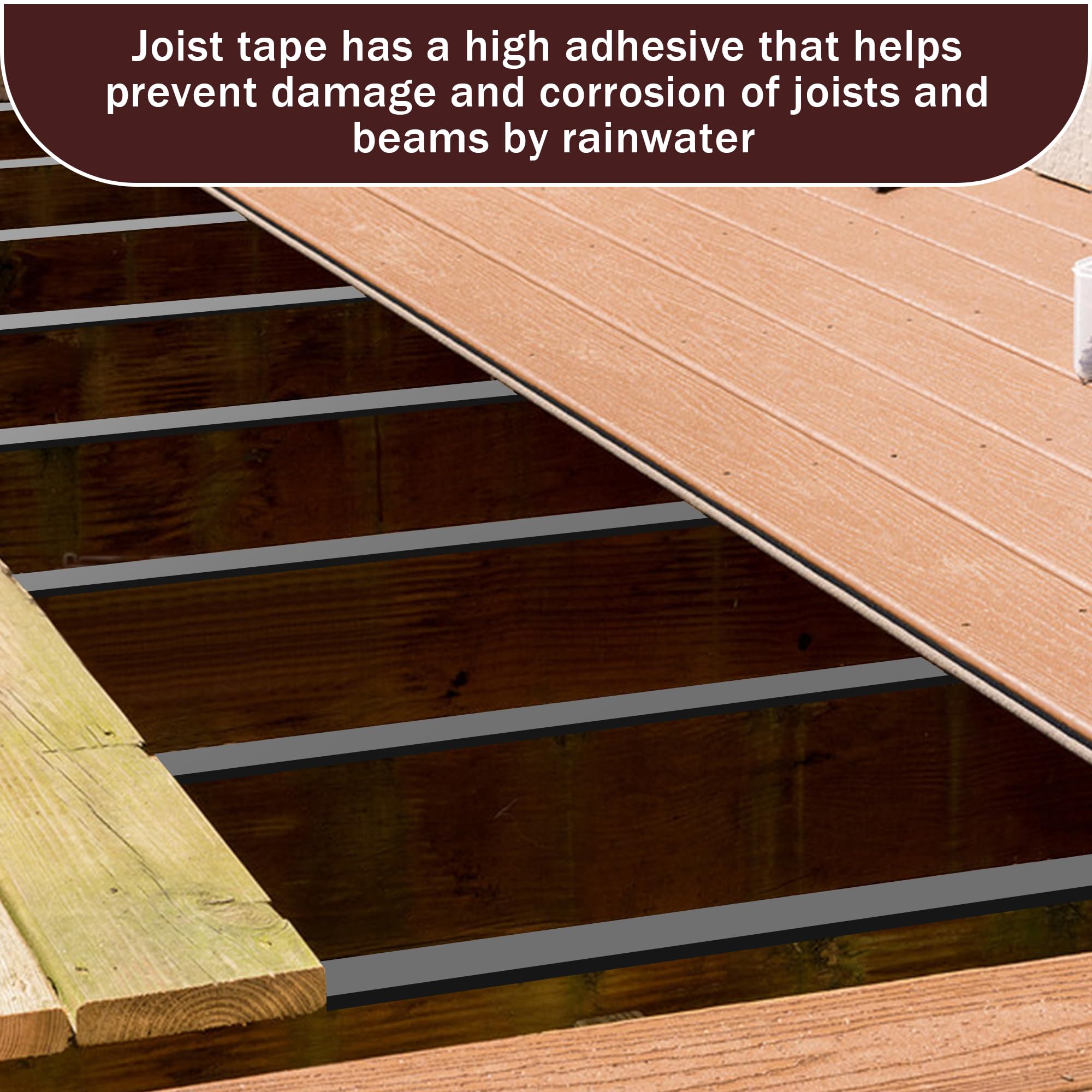 Snapklik.com : LLPT Joist Tape For Decking 2" X 50 Ft Beam Joist ...