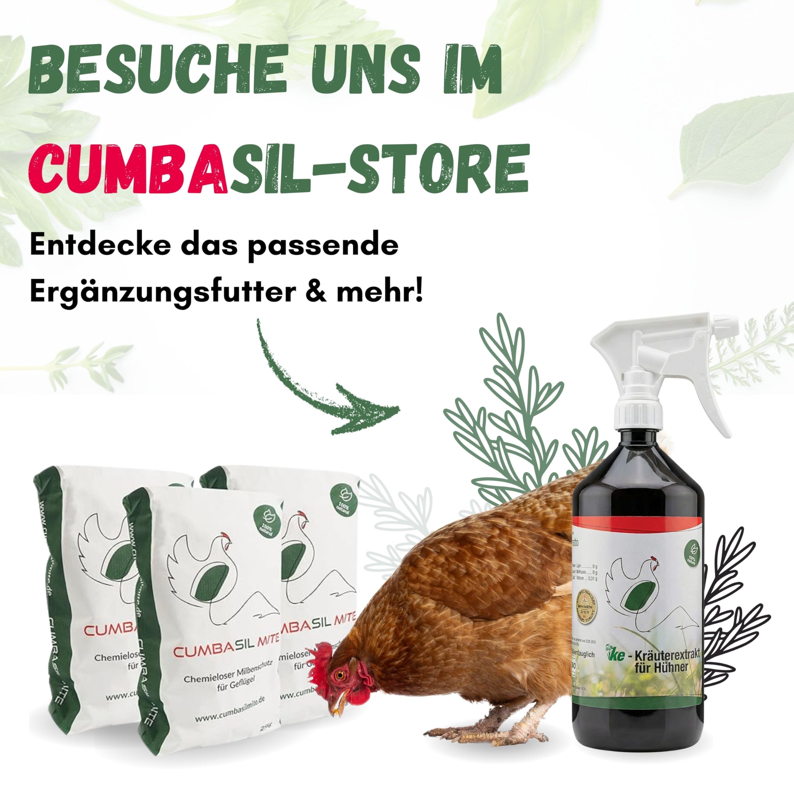 Starter Pack Mite Staubbad für Hühner 15kg - Sandbad Pulver gegen Milben, Milbenmittel Hühner, natürlicher Milbenschutz, Puder