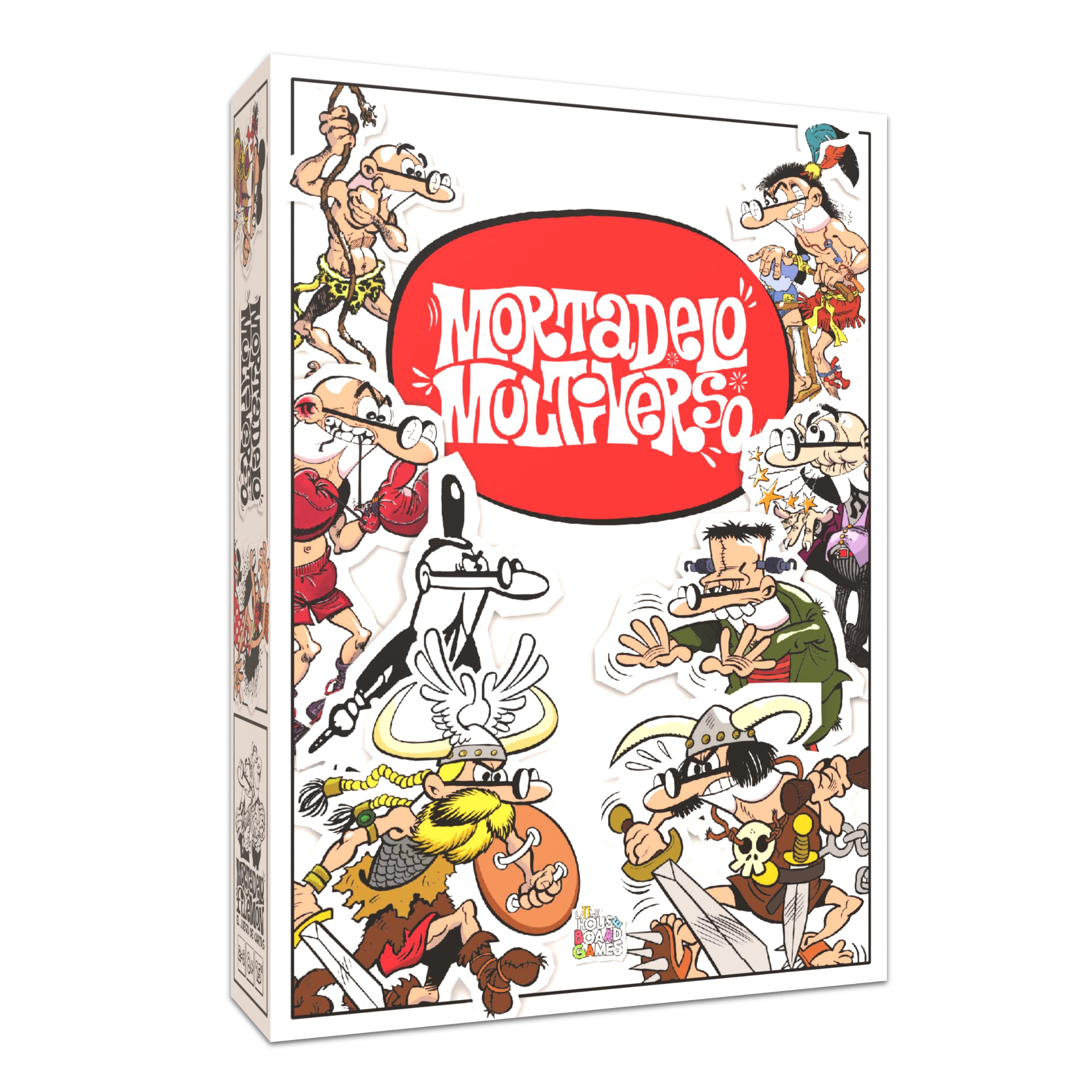 Mortadelo Multiverso – Juego De Cartas Moderno De 2 A 6 Jugadores, Partidas De 15 Minutos