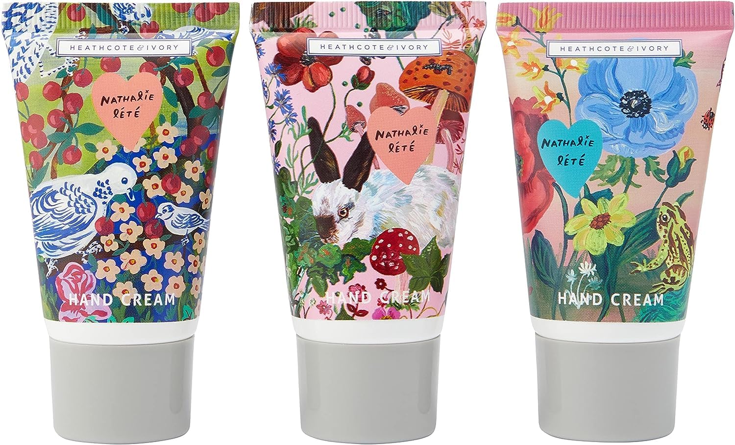 Heathcote & Ivory Nathalie Lete Mini Hand Cream Trio - Myrtle Woods