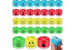 Crtiin Halloween Pencil Sharpener: Transform Your Kids' Pencils into Spooky Smiles!
