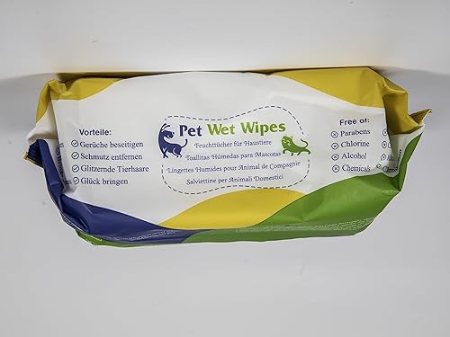 Miniatura 13 de Pawaboo Toallitas para perros para patas y traseros, toallitas hipoalergénicas sin perfume para perros y gatos, toallitas suaves y gruesas para