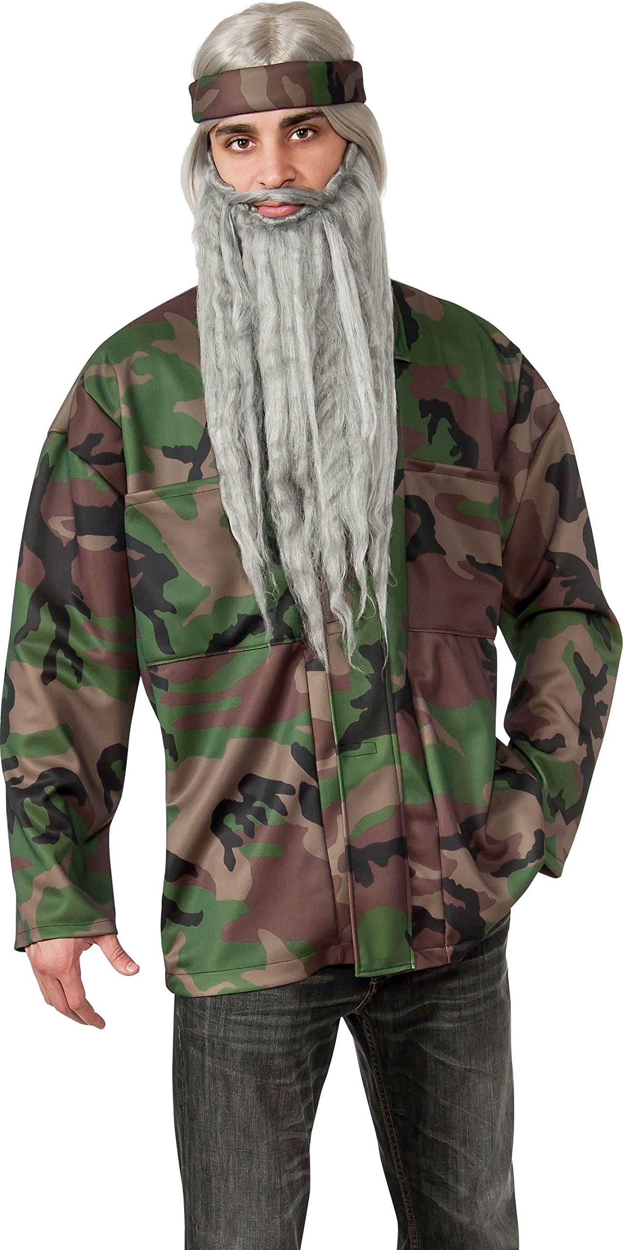 Rubies Costume Mens Duck Hunting Season Hunter Camo Adult Costume Jacket