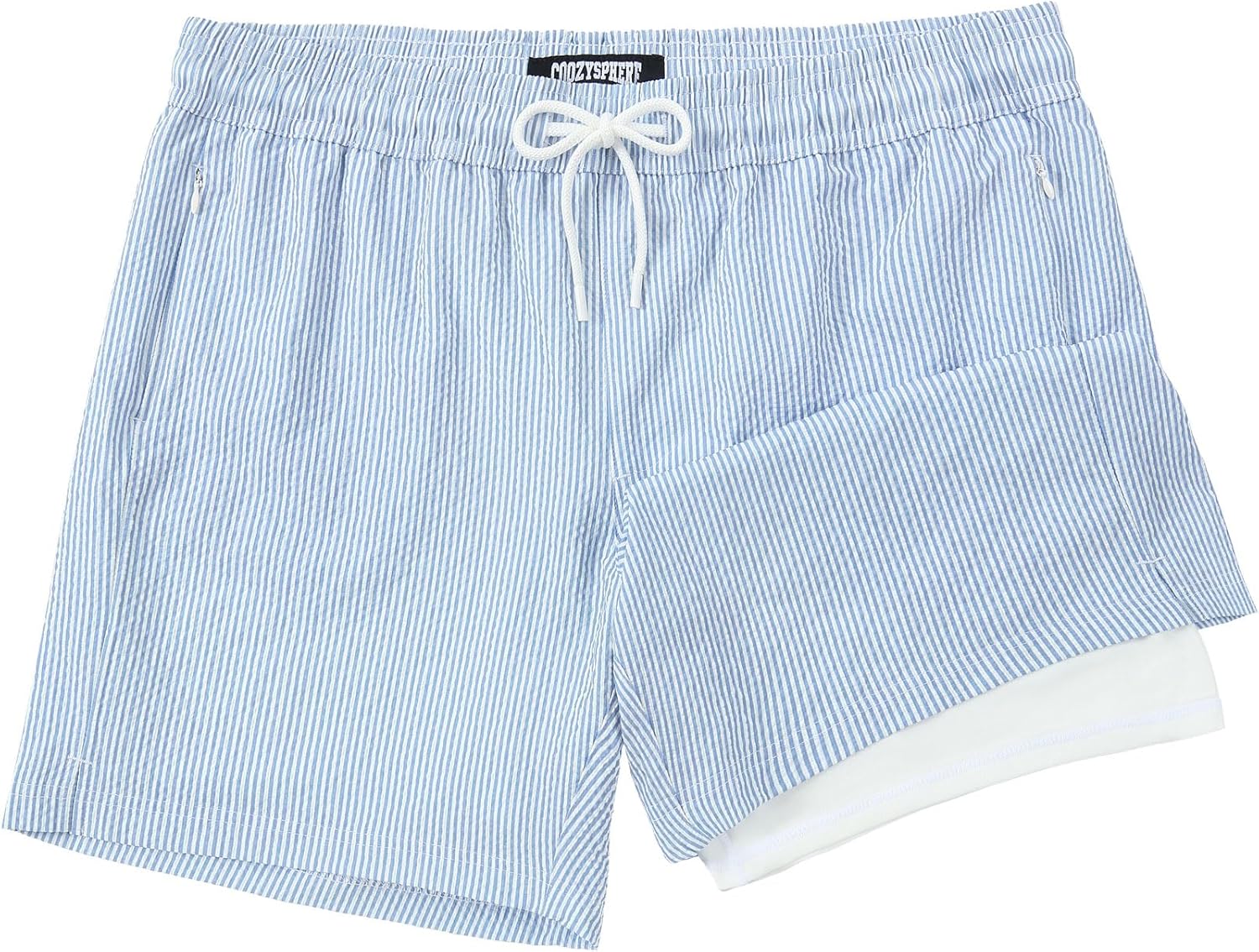 7 Inch Blue-white Stripe
