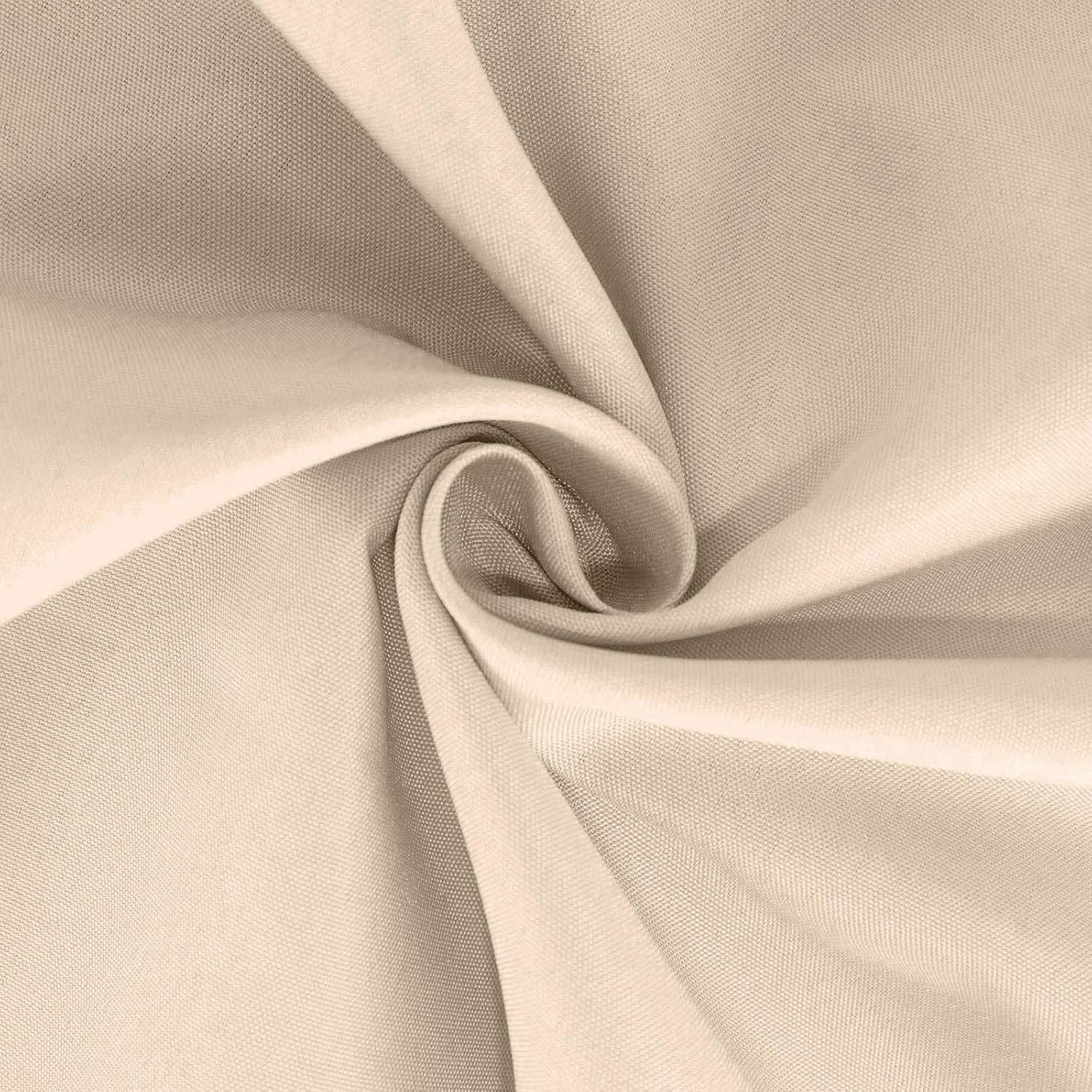 10 pcs 120 inch Nude Round Tablecloths Fabric Table Cover Linens | 120" Washable Fabric Table Cloth Covers for Wedding Party Polyester Reception Buffet Events Catering Dining Events Kitchen Dining