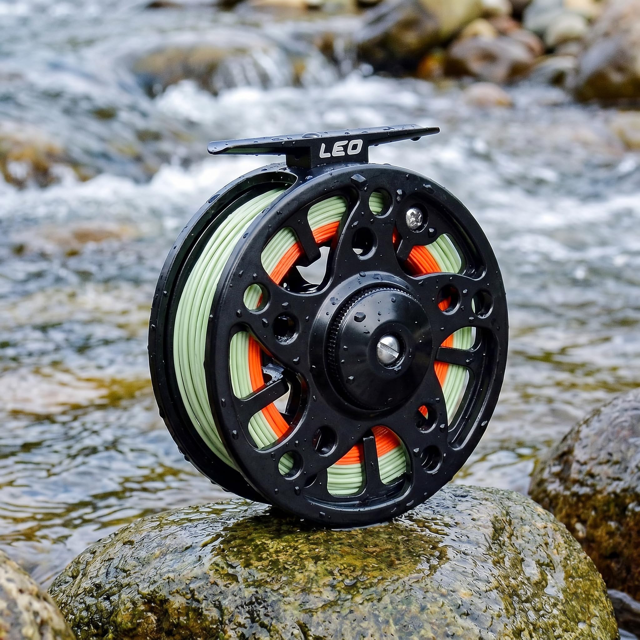 LIXADA Moulinet de Pêche en Alliage d'aluminium, Moulinet de Pêche à la Mouche, 3/4 / 5/6 / 7/8 Poids 2 + 1 Roulement à Billes, Gauche Droit Interchangeable Fly Reel
