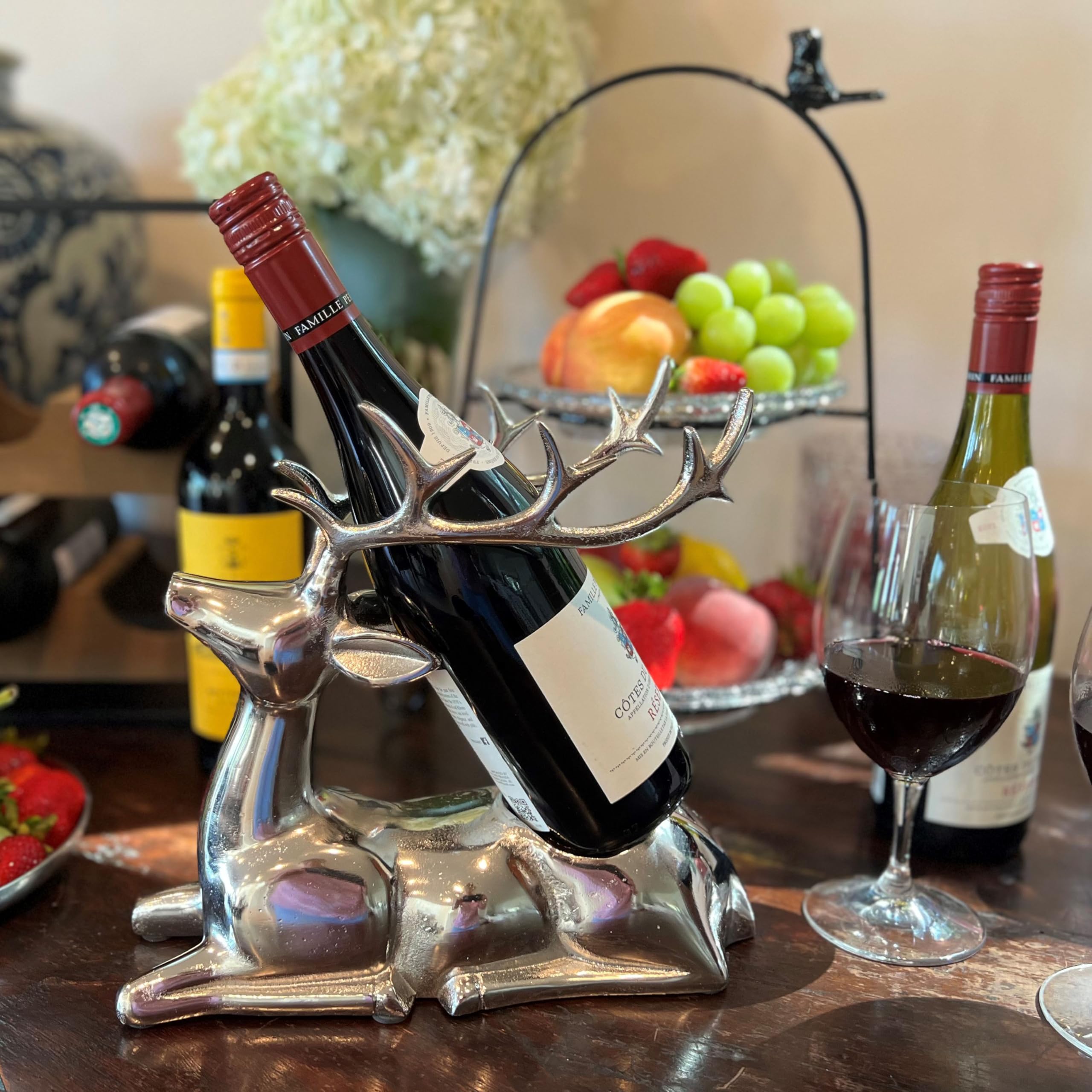 未使用 限定品 ウェッジウッド リカンベント ディア トリオ 2客