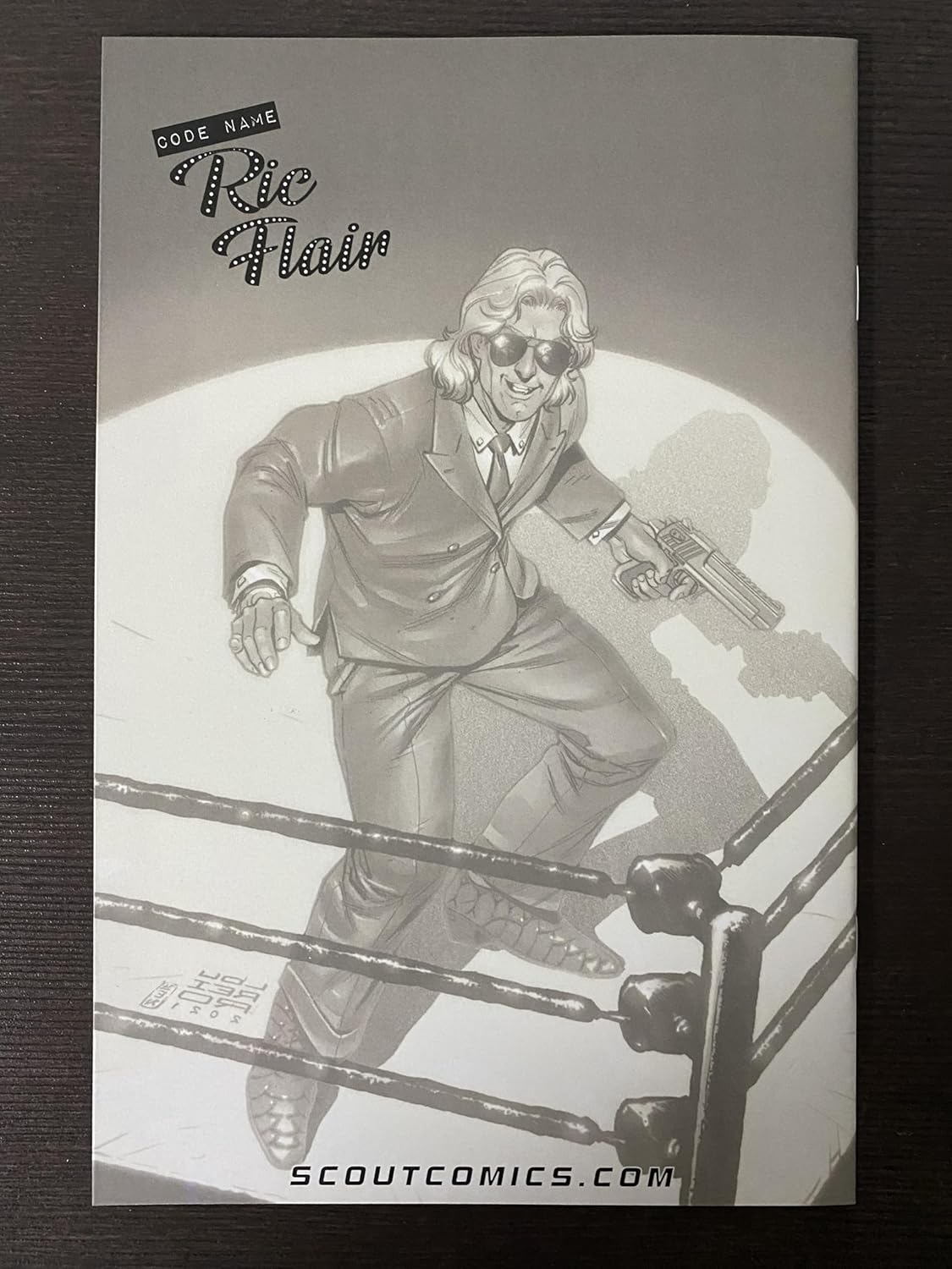 Ric Flair #1 2023 Battle Damage Variant WWF WWE Nature Boy WrestleMania Comic NM - THIS ITEM IS AVAILABLE FOR PURCHASE. PLEASE CLICK THIS HEADING AND THEN "SEE ALL BUYING OPTIONS" TO BUY - Image 2