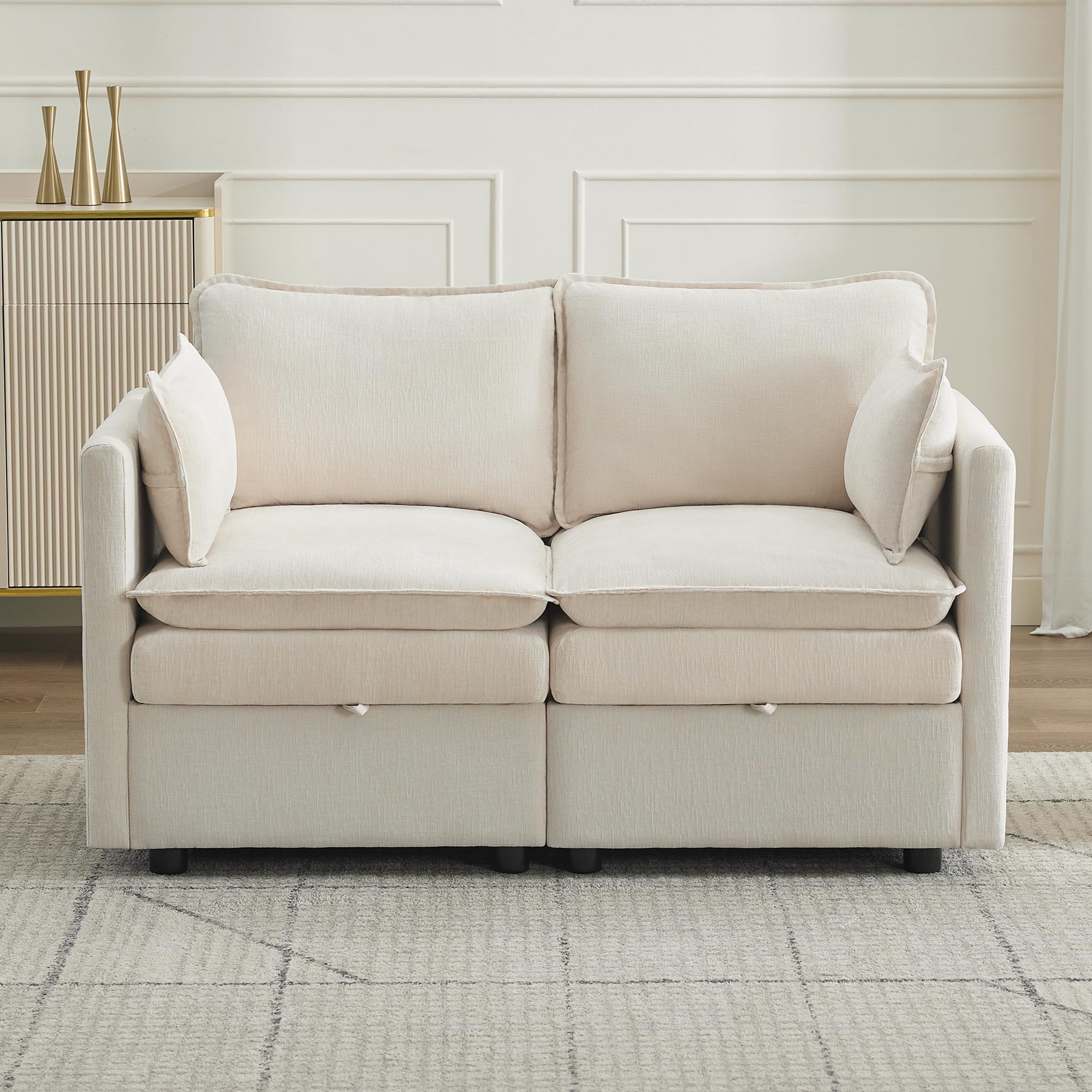 Abbrevi 55 Inch Modular Loveseat