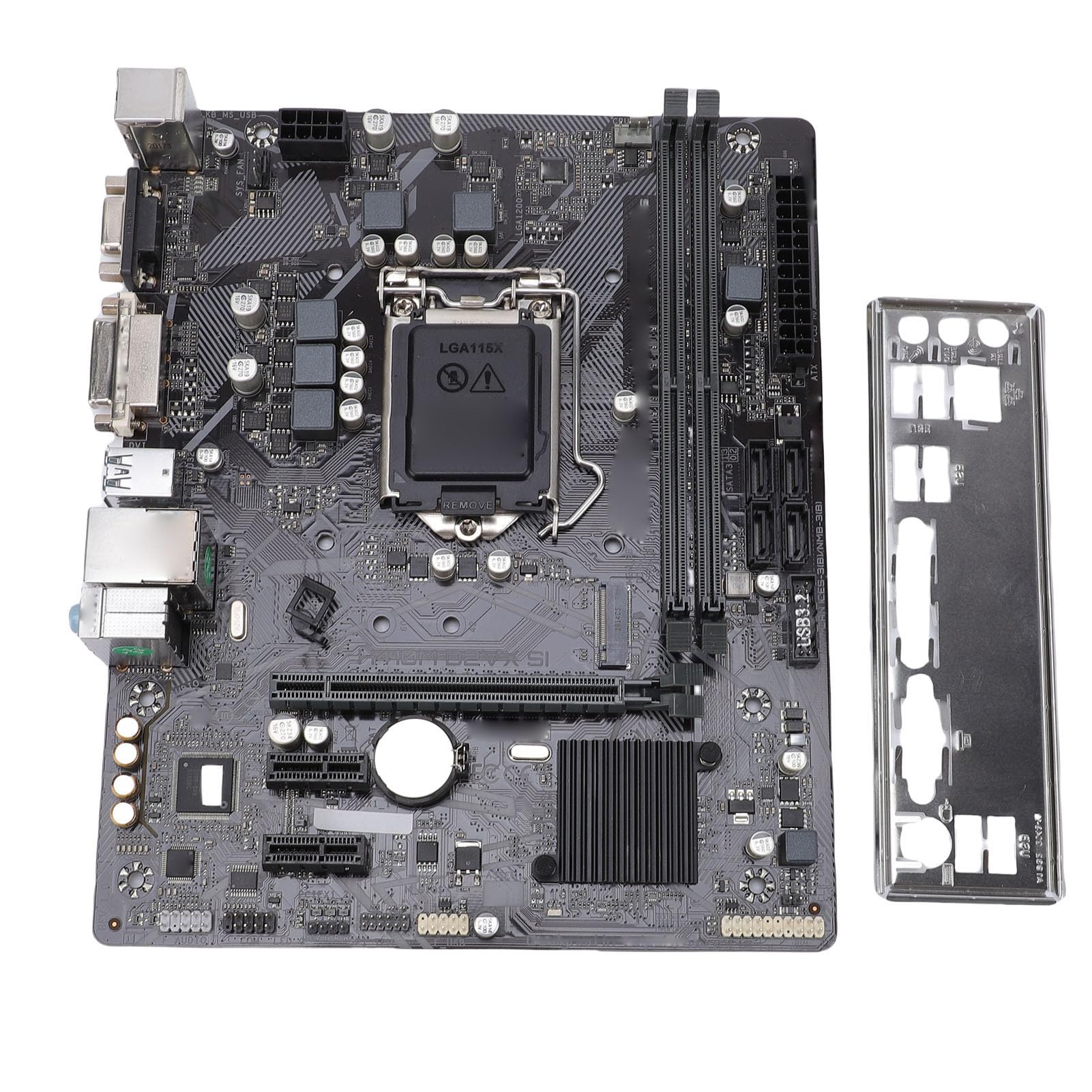 GOWENIC H410M D2VX SI Computer Motherboard, LGA 1200 DDR4 DIMM M ATX Desktop Motherboard with DVI and VGA Output, Serial ATA III, USB 3.2, USB 2.0, PCIE x16 Slot-picture-15